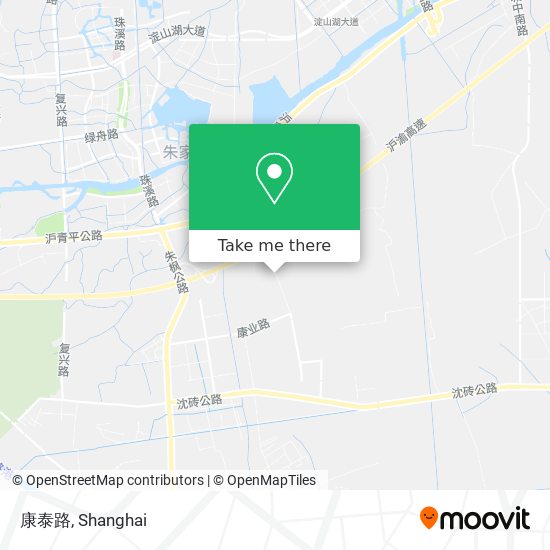 康泰路 map