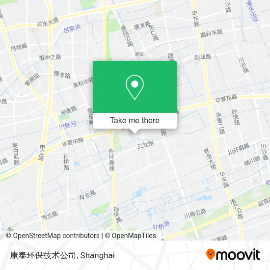 康泰环保技术公司 map