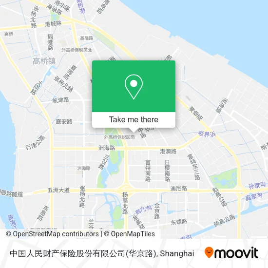 中国人民财产保险股份有限公司(华京路) map