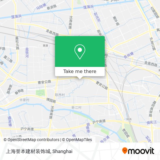 上海誉本建材装饰城 map