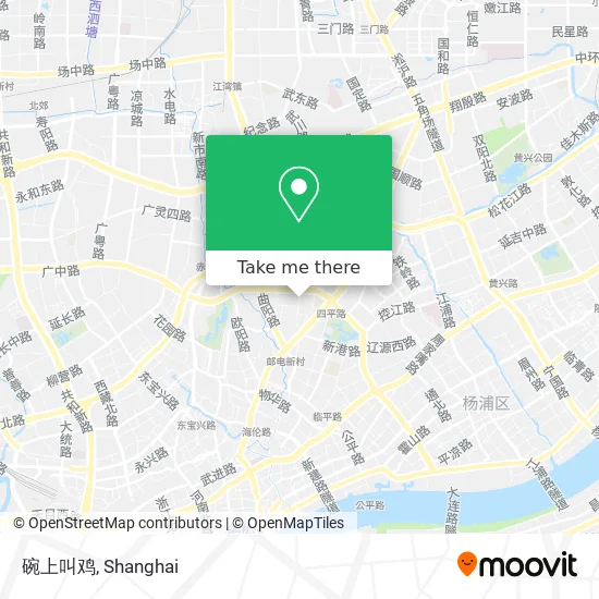 碗上叫鸡 map