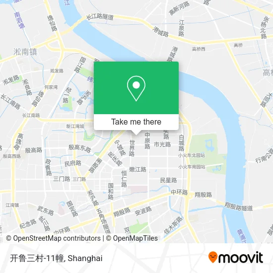 开鲁三村-11幢 map