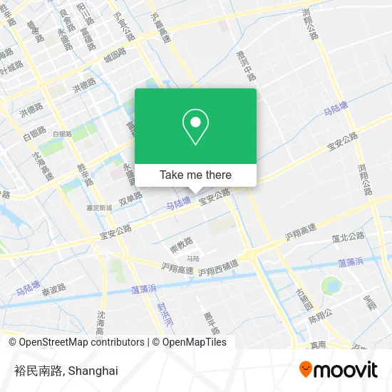 裕民南路 map