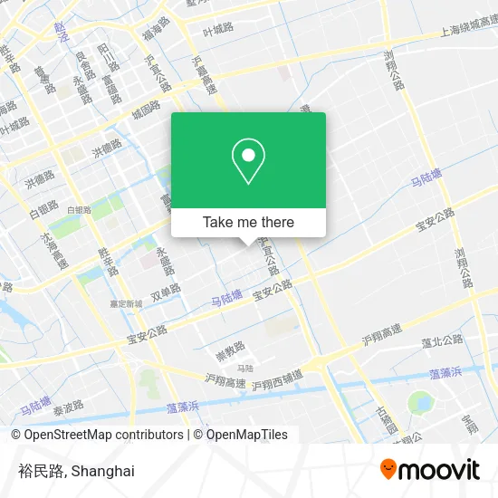 裕民路 map