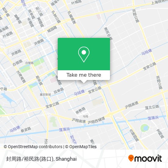 封周路/裕民路(路口) map