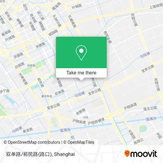 双单路/裕民路(路口) map