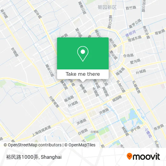 裕民路1000弄 map