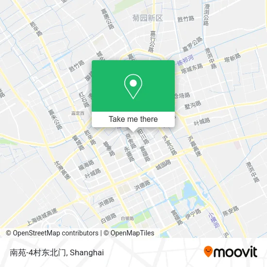 南苑-4村东北门 map