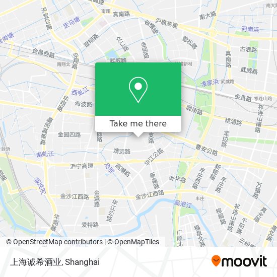 上海诚希酒业 map