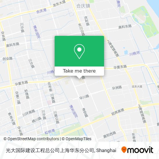 光大国际建设工程总公司上海华东分公司 map