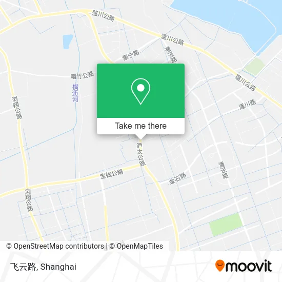 飞云路 map