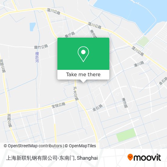 上海新联轧钢有限公司-东南门 map
