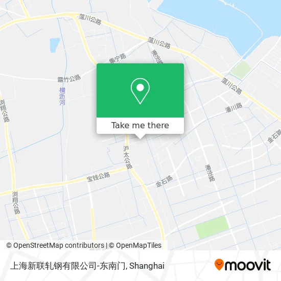 上海新联轧钢有限公司-东南门 map