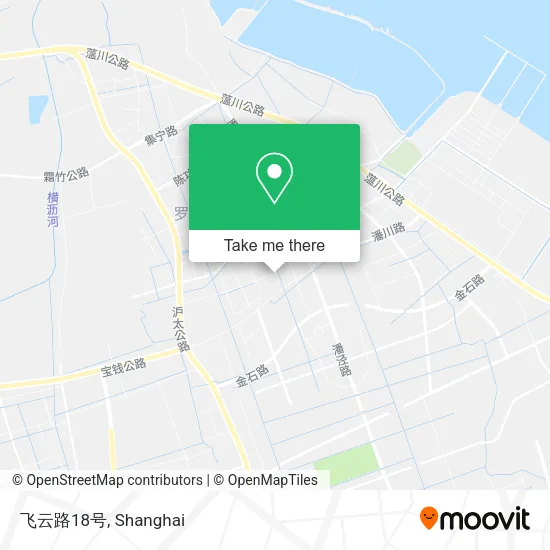 飞云路18号 map