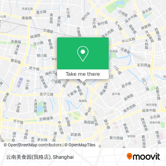 云南美食园(我格店) map