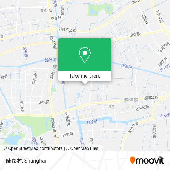 陆家村 map