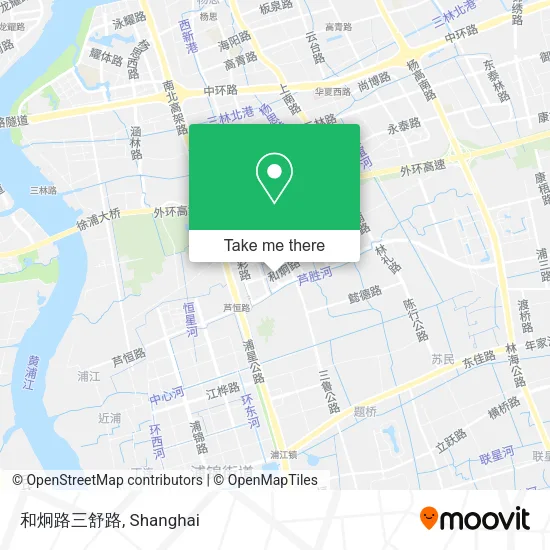 和炯路三舒路 map