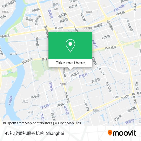 心礼仪婚礼服务机构 map