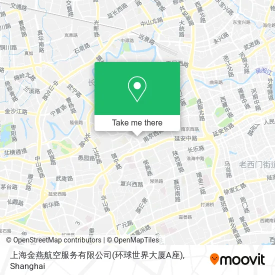 上海金燕航空服务有限公司(环球世界大厦A座) map