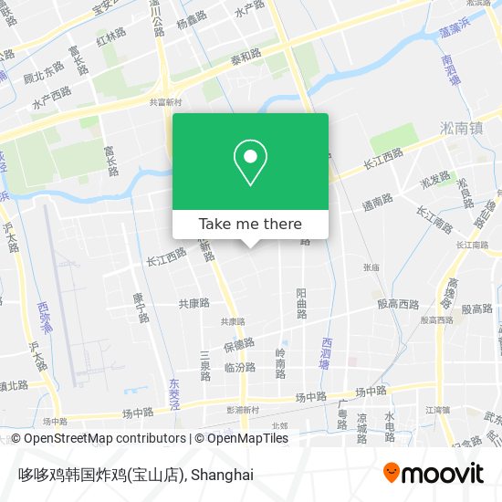 哆哆鸡韩国炸鸡(宝山店) map