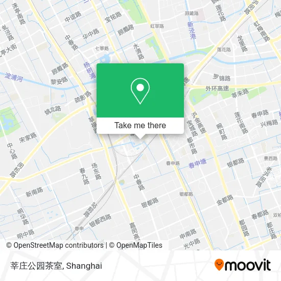 莘庄公园茶室 map