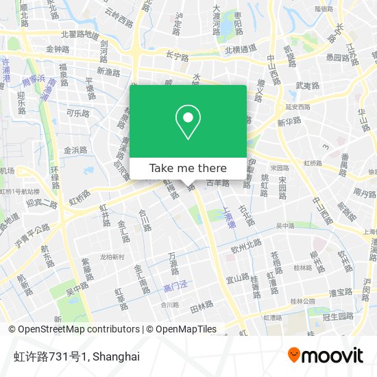 虹许路731号1 map