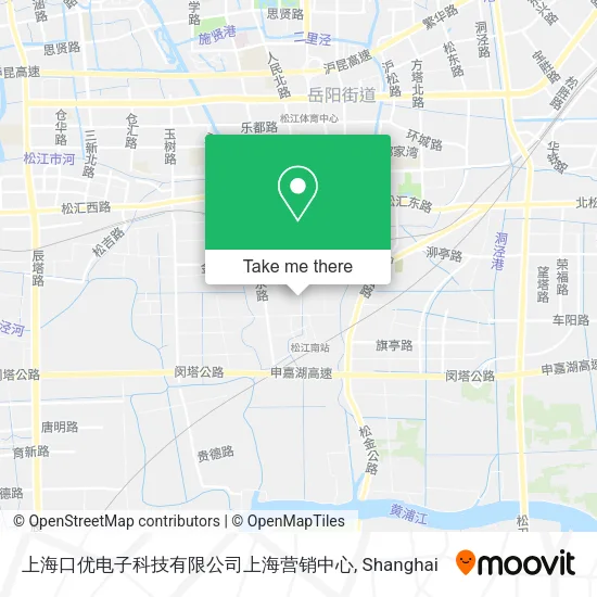 上海口优电子科技有限公司上海营销中心 map