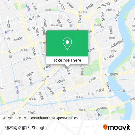 桂林南路辅路 map