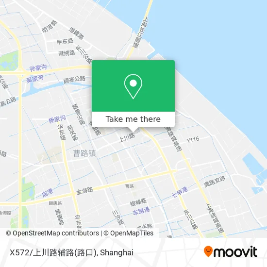 X572/上川路辅路(路口) map