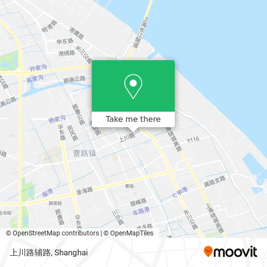 上川路辅路 map