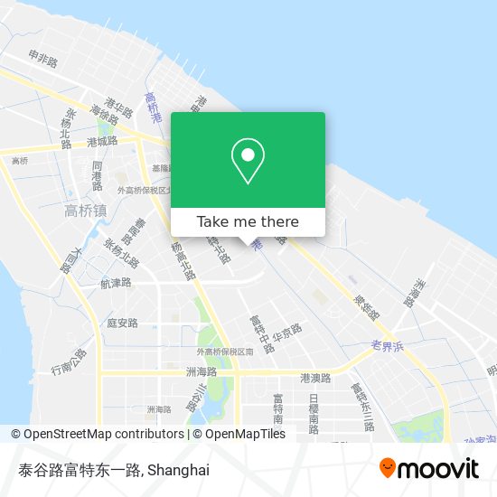 泰谷路富特东一路 map