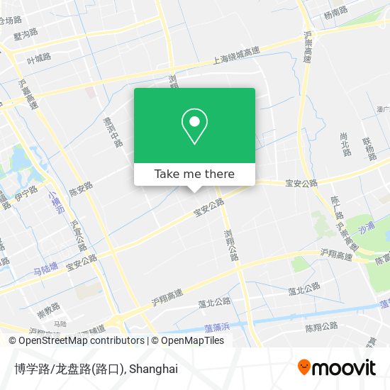 博学路/龙盘路(路口) map