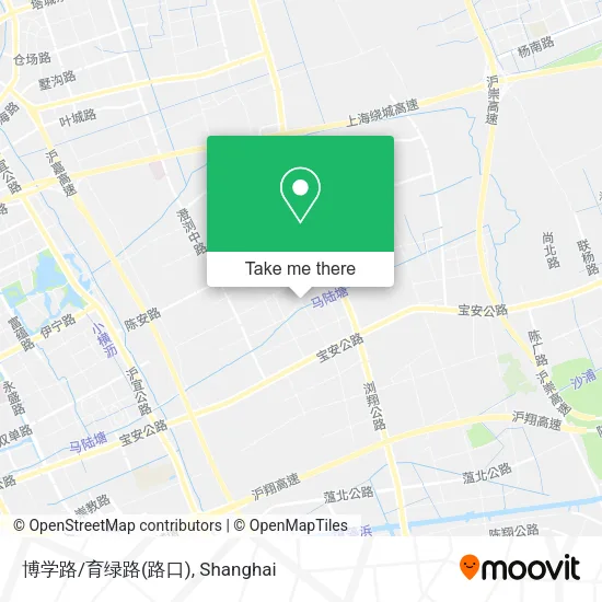 博学路/育绿路(路口) map