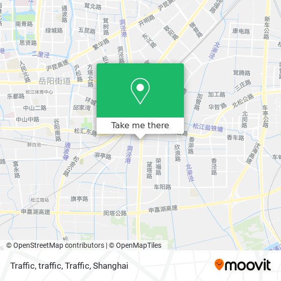 Traffic, traffic, Traffic map