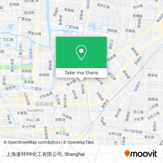 上海速特99化工有限公司 map