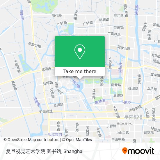 复旦视觉艺术学院 图书馆 map