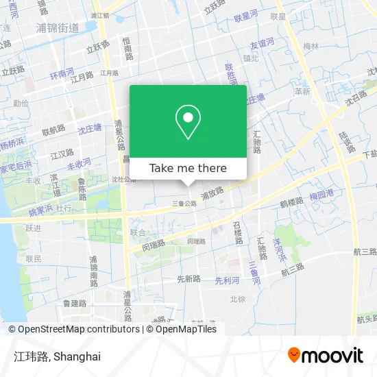 江玮路 map
