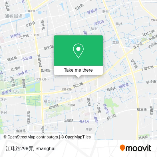 江玮路298弄 map