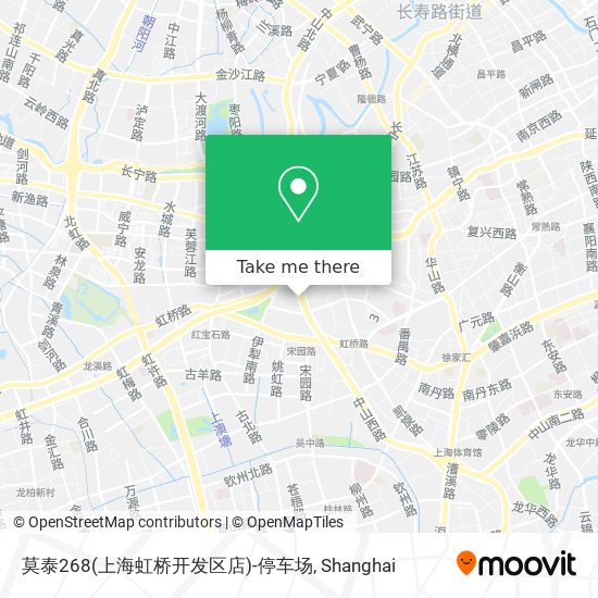 莫泰268(上海虹桥开发区店)-停车场 map
