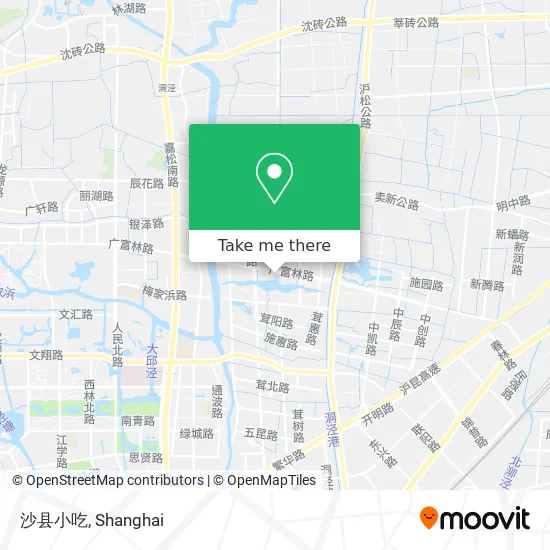 沙县小吃 map