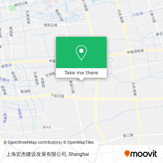 上海宏杰建设发展有限公司 map
