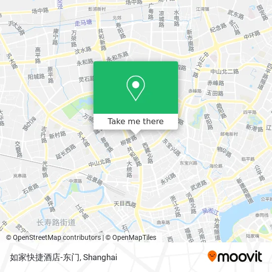 如家快捷酒店-东门 map