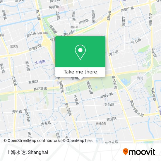 上海永达 map