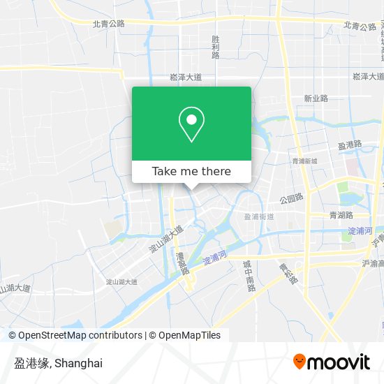 盈港缘 map