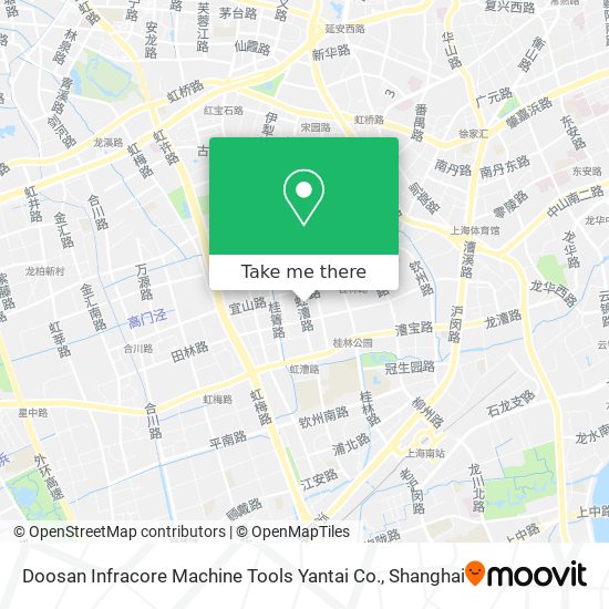 Doosan Infracore Machine Tools Yantai Co. map
