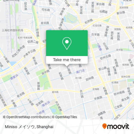 Miniso メイソウ map