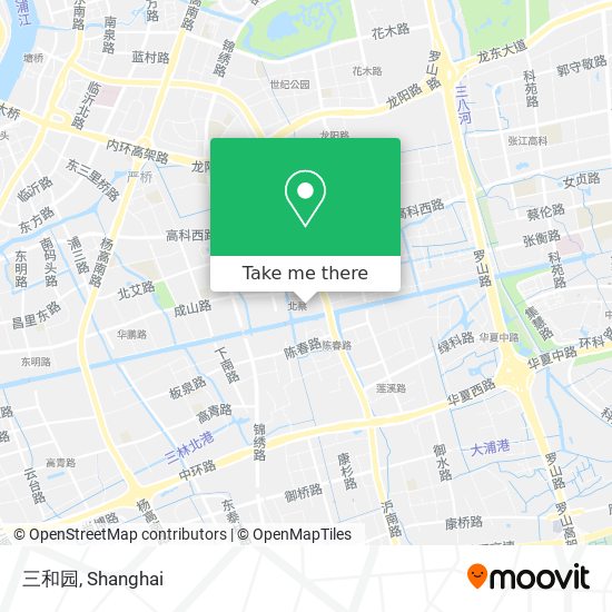 三和园 map