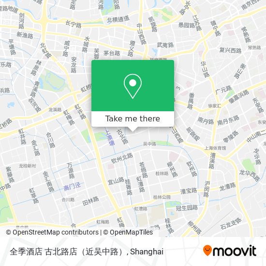 全季酒店 古北路店（近吴中路） map