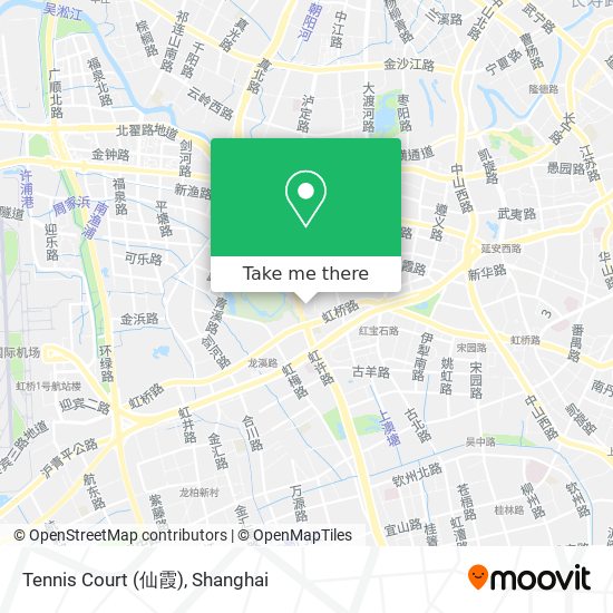 Tennis Court (仙霞) map