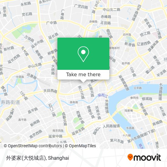 外婆家(大悦城店) map